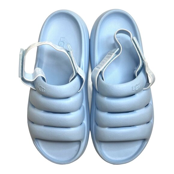 UGG Women's Sport Yeah Sandal Tidal Wave Blue Size 9 - Picture 5 of 7